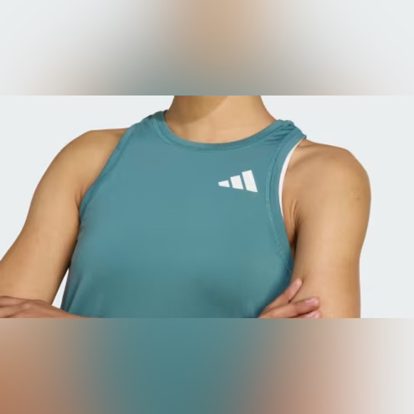 Adidas Teal Women's Tank Top - Picture 3 of 6